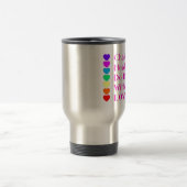 Chakra Heiler tun es mit Liebe Reisebecher (Mittel)