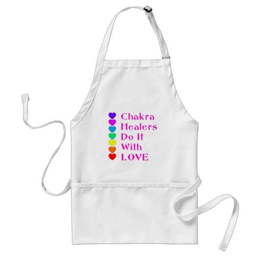 Chakra Heiler tun es mit Liebe Schürze (Vorne)