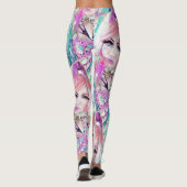 Chakra Hosen Leggings (Rückseite)