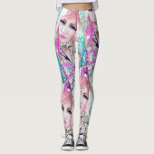 Chakra Hosen Leggings (Vorderseite)