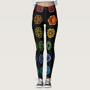 Chakra-Hosen Leggings