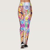Chakra Hosen Leggings (Rückseite)