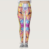Chakra Hosen Leggings (Vorderseite)