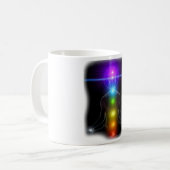CHAKRA LICHTER KAFFEETASSE (Vorderseite Links)