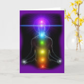 CHAKRA LIGHTS KARTE (Gelbe Blume)