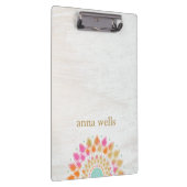 Chakra Lotus Blume Mandala Klemmbrett (Rechts)