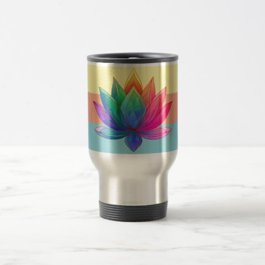 Chakra Lotus Energy Coffee Tasse (Mittel)