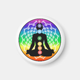 Chakra Lotus Magnet - Rund um den Hof