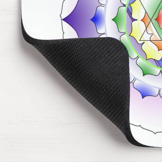 Chakra Mandala Mousepad (Ecke)
