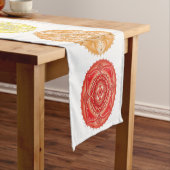 Chakra Mandala Multi-Color Table Runner Kurzer Tischläufer (Beispiel)