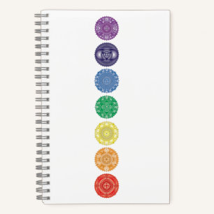 Chakra Mandala Notebook Notizblock