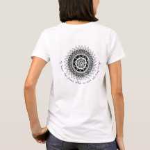 Chakra Mandala T - Shirt für Frauen