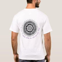 Chakra Mandala T - Shirt für Männer