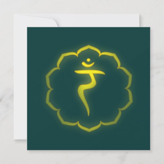 Chakra - Manipura Einladung (Vorderseite)