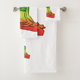 Chakra/Meditation Badhandtuch Set