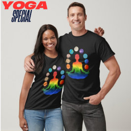 Chakra-Meditation | Spirituelle Energie Yoga T-Shirt