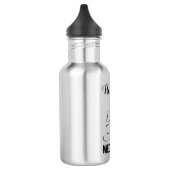 Chakra Meditation Wasser Flasche mit starker Medit Edelstahlflasche (Links)