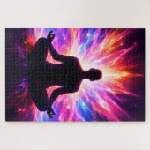 Chakra-Meditations-Puzzle Farbige Yoga-Kunst Puzzle (Horizontal)