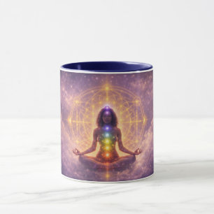 Chakra-Meditations-Tasse Spirituelle Kunst Tasse