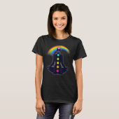 Chakra-Meditations-Yoga T-Shirt (Vorne ganz)