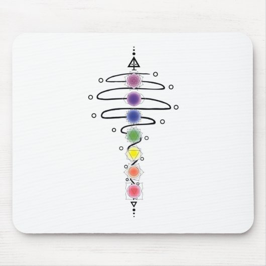 Chakra Modulator Mousepad (Vorne)