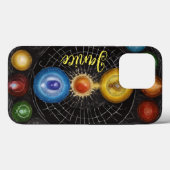 Chakra Monogram Case-Mate iPhone Hülle (Rückseite (Horizontal))