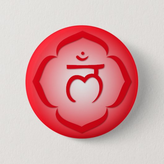 Chakra - Muladhara Button (Vorderseite)