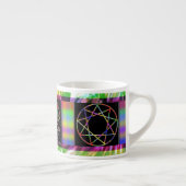 Chakra Nonagram Espressotasse (Rechts)