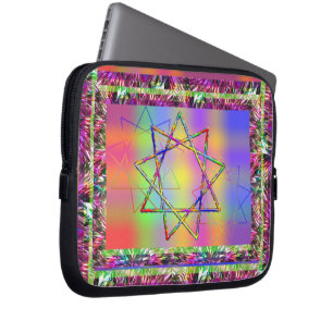 Chakra Nonagram Laptopschutzhülle