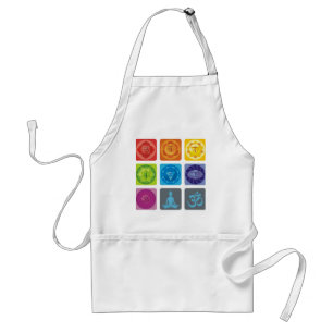 chakra, Ohm, Aura, Zen, chakras, Yoga, Yogi, Schürze