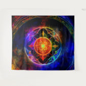 Chakra Orb Wandteppich (Vorderseite (Horizontal))