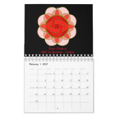 "Chakra-Pfad" Heilende Mandalas Kalender (Feb 2027)