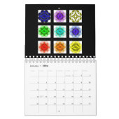 "Chakra-Pfad" Heilende Mandalas Kalender (Jan 2026)