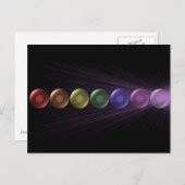 Chakra Postcard Postkarte (Vorne/Hinten)