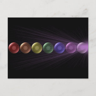 Chakra Postcard Postkarte