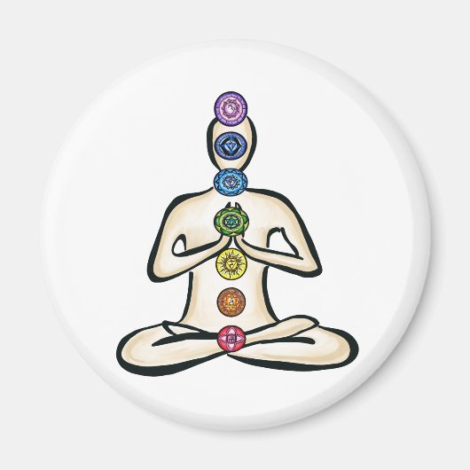 Chakra Powered Magnet (Vorne)