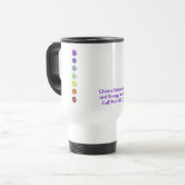 Chakra Räder Reisebecher (Vorderseite Links)