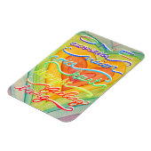 Chakra Rainbow Words Art Magnete (Linke Seite)