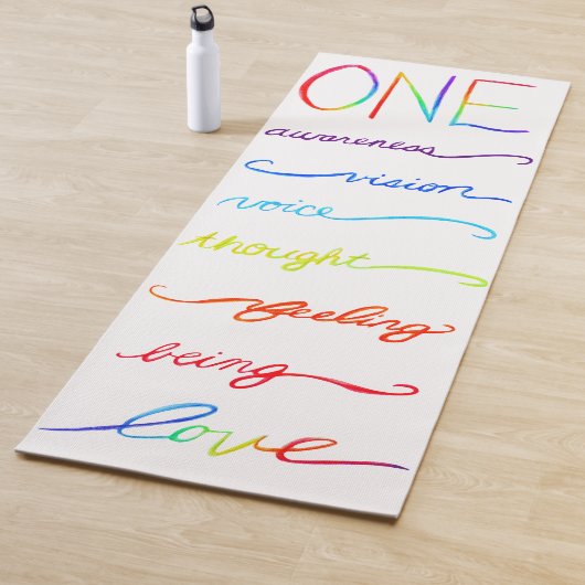 Chakra Rainbow Yogamatte (Beispiel)