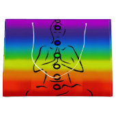 Chakra/Reiki Große Geschenktüte (Vorderseite)