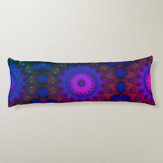 Chakra Reiki Meditation mandala Body Pillow Seitenschläferkissen (Rückseite)