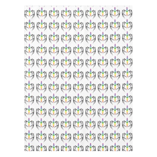 Chakra/Reiki Tischdecke (Vorderseite)