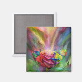 Chakra Rose Magnet für Gesundheit (Vorderseite/Rückseite)