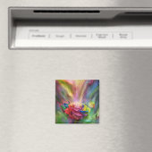 Chakra Rose Magnet für Gesundheit (In Situ (Geschirrspüler))