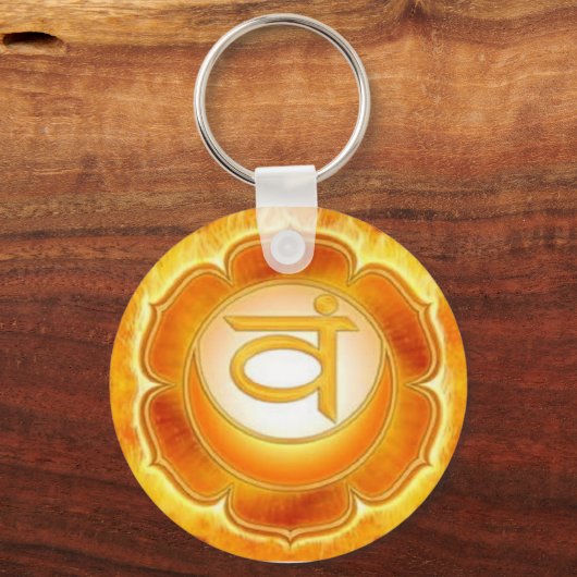 Chakra - Sacral - Schlüsselanhänger (Vorderseite)