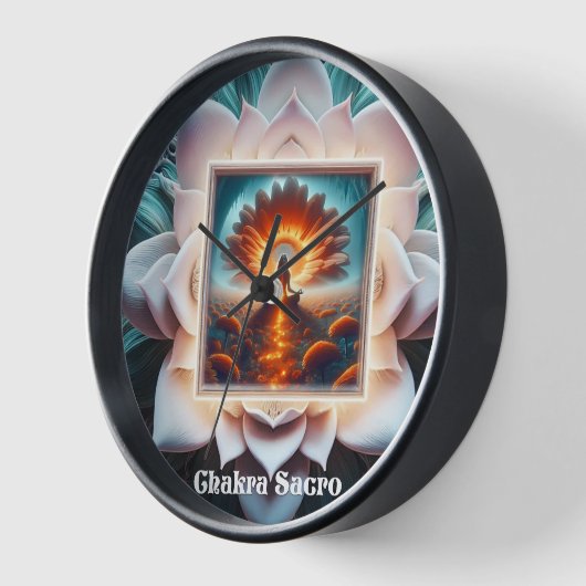 Chakra Sacro (Svadhisthana) Uhr (Winkel)