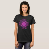 Chakra Sahaswara Krone Quelle der Erleuchtung T-Shirt (Vorne ganz)
