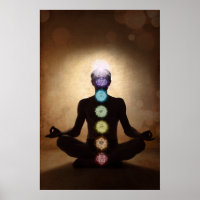 Chakra, Sieben Chakren, Energiesystem, Symbole, Au
