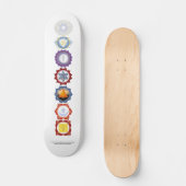 Chakra Skate-Brett Skateboard (Vorderseite)