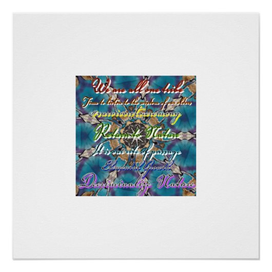 Chakra Stamm 1 Root Top Poster (Vorderseite)